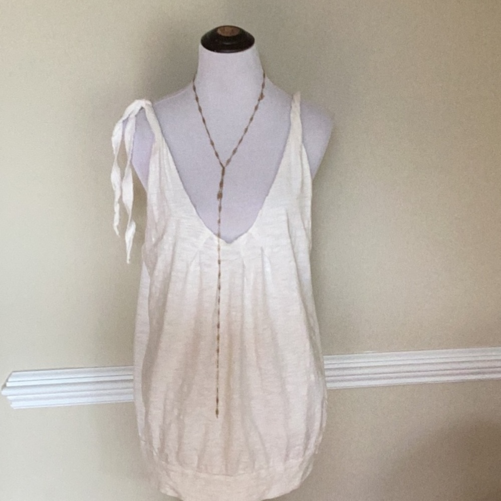 Ralph Lauren Polo Jeans Co. vintage cotton tank with banded bottom size …